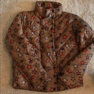 Scotch & soda puffer Star print jacket